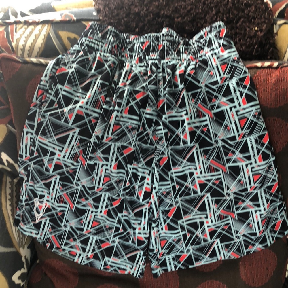 Boys large under Armour lacrosse shorts